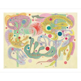 Vasily Kandinsky: Capricious Forms, 40 in. Unframed Print